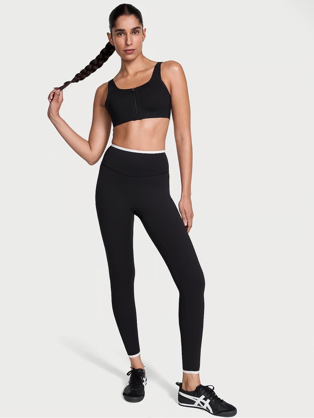VSX Elevate Leggings Black with White Tipping Size XS